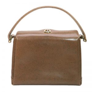 グッチ　オールドグッチ　レザーハンドバッグ